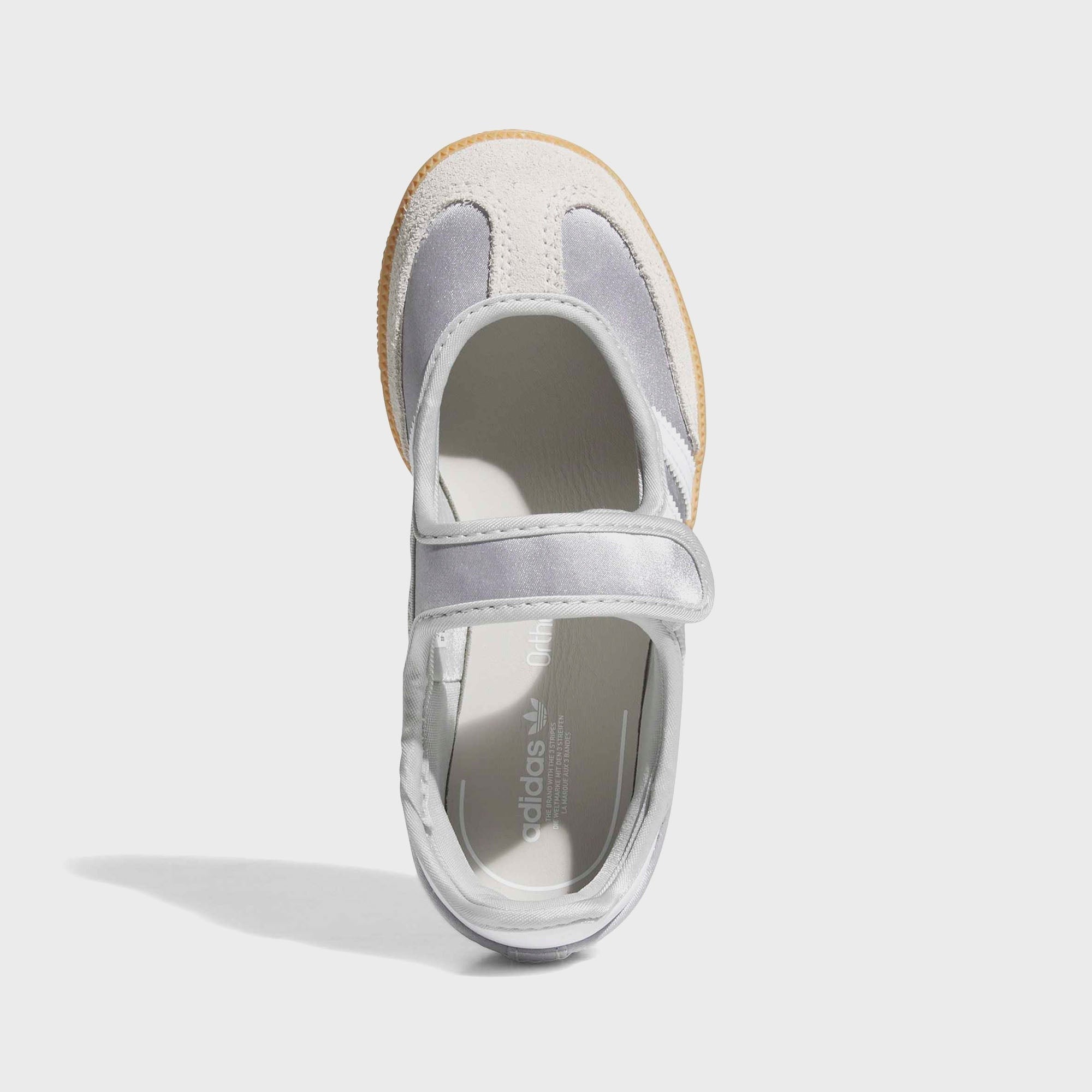 adidas PS Samba Jane - Silver Metallic / Cloud White / Gum