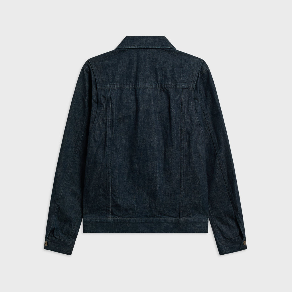 KOZABURO Slim Fit Denim Jacket - Indigo