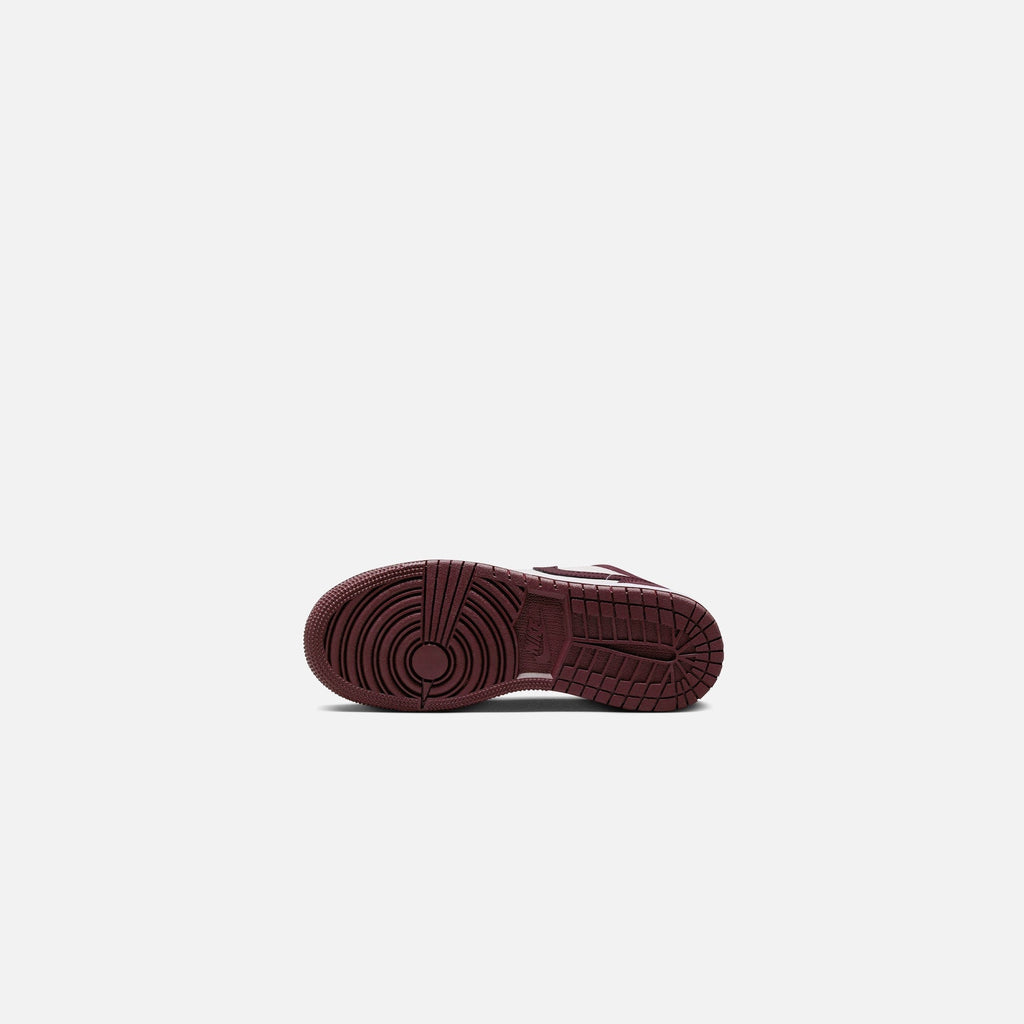 Nike GS Air Jordan 1 Low - Phantom / Night Maroon / Total Orange / White
