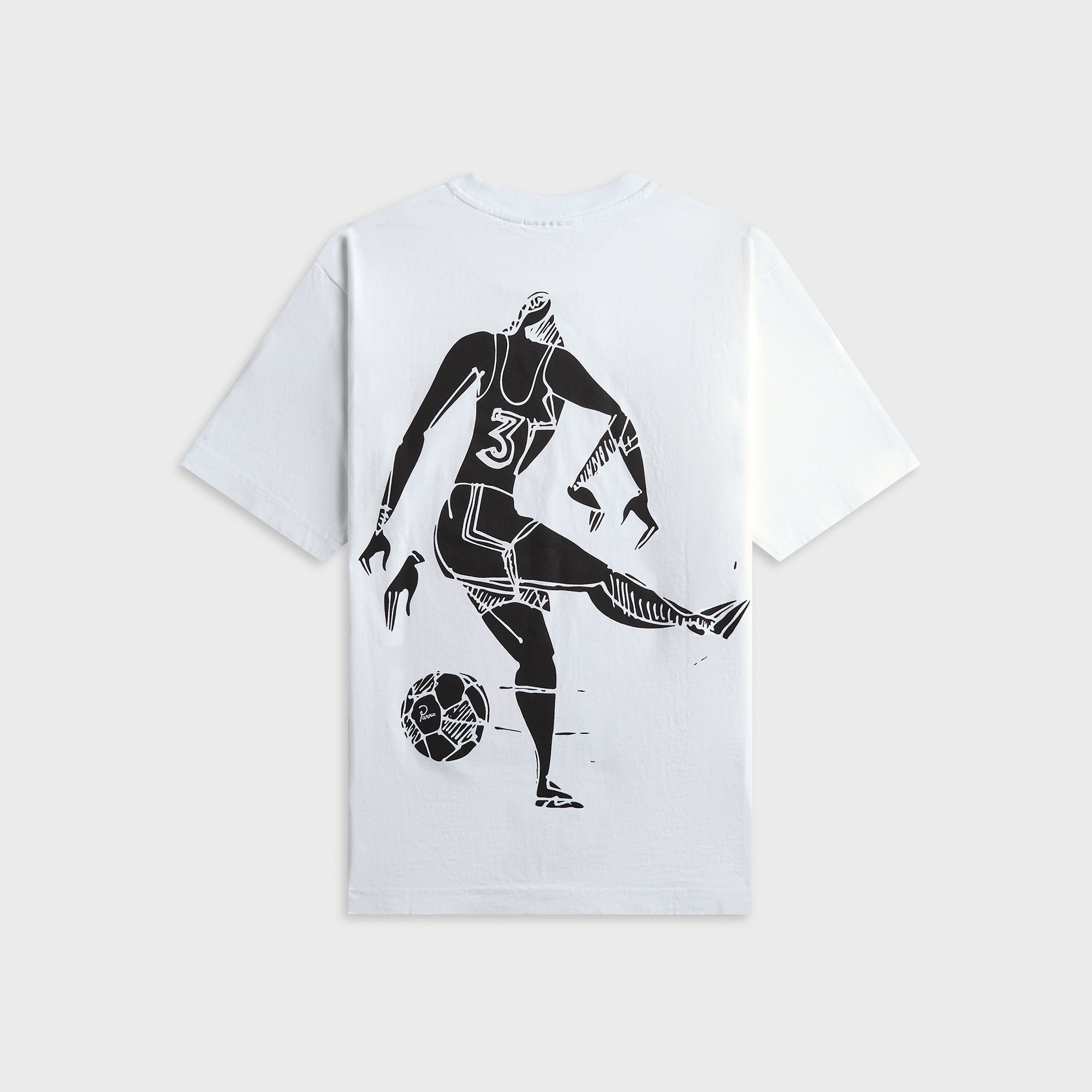 by Parra Kicked Around Tee - White