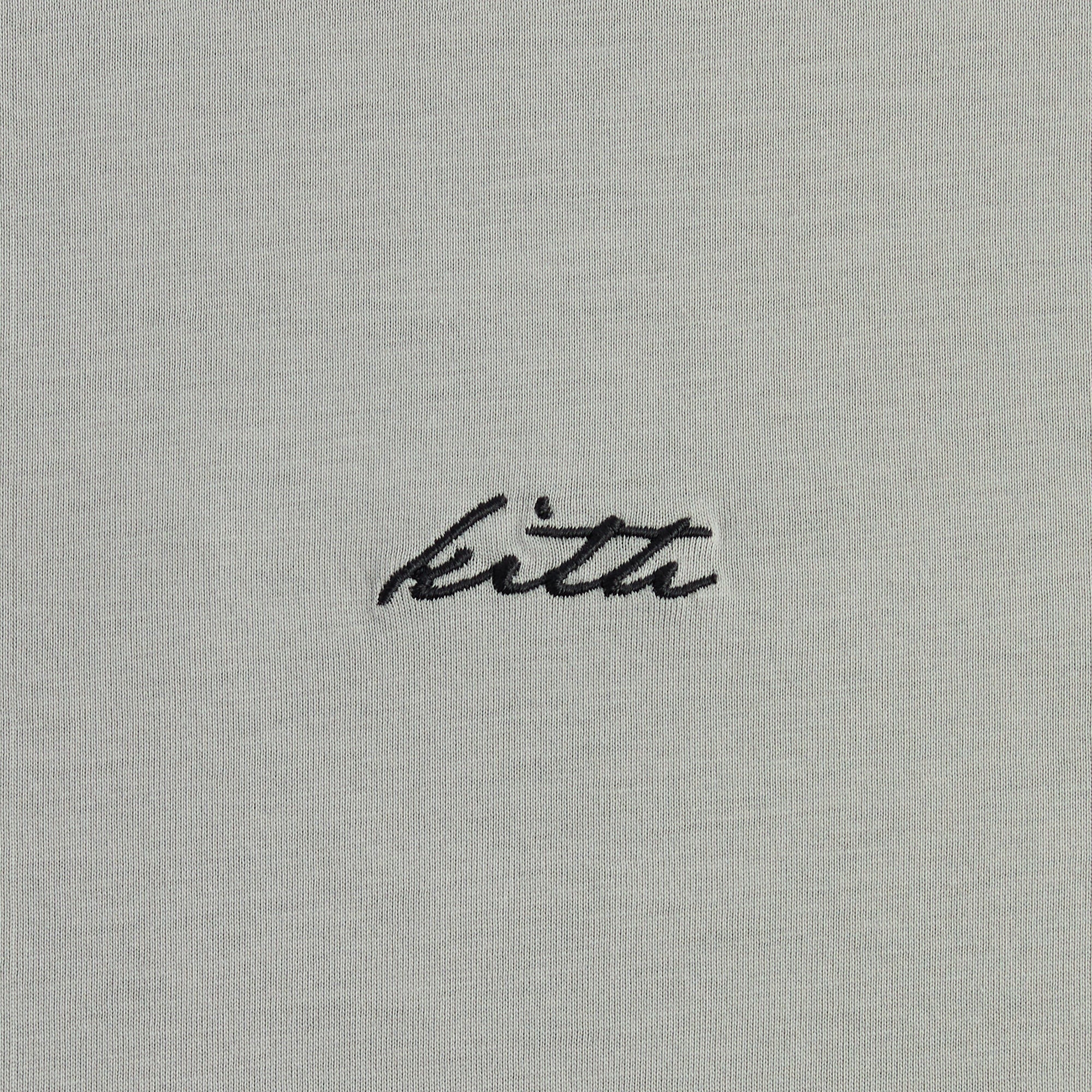 Kith Albie Crewneck Tee - Soot