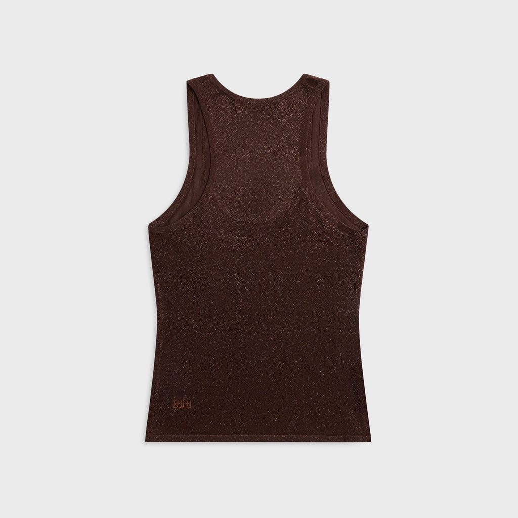 Ksubi Origin Knit Tank Top - Stone Lurex