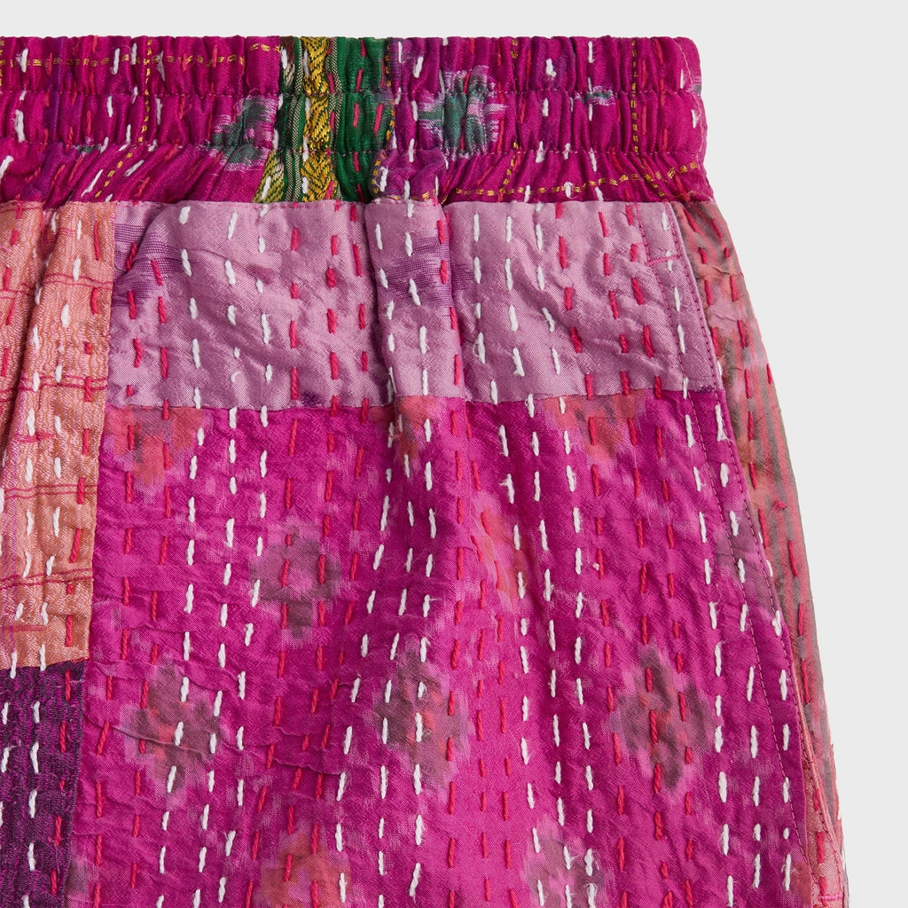 &Kin Tal Patchwork Short - Pink / Multi