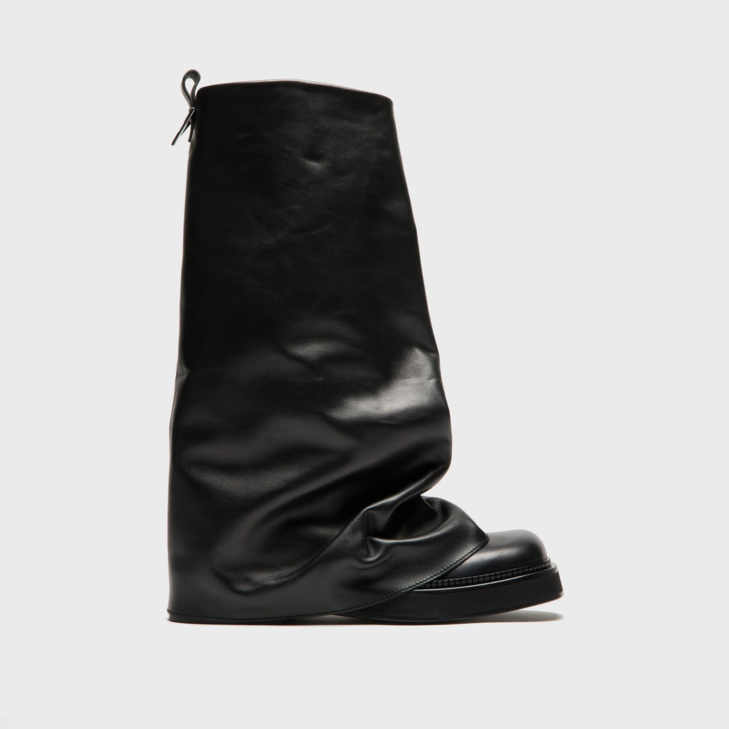 The Attico Robin Combat Boot - Black