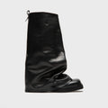 The Attico Robin Combat Boot - Black