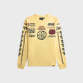 by Parra Never Sinister Long Sleeve Tee - Yellow