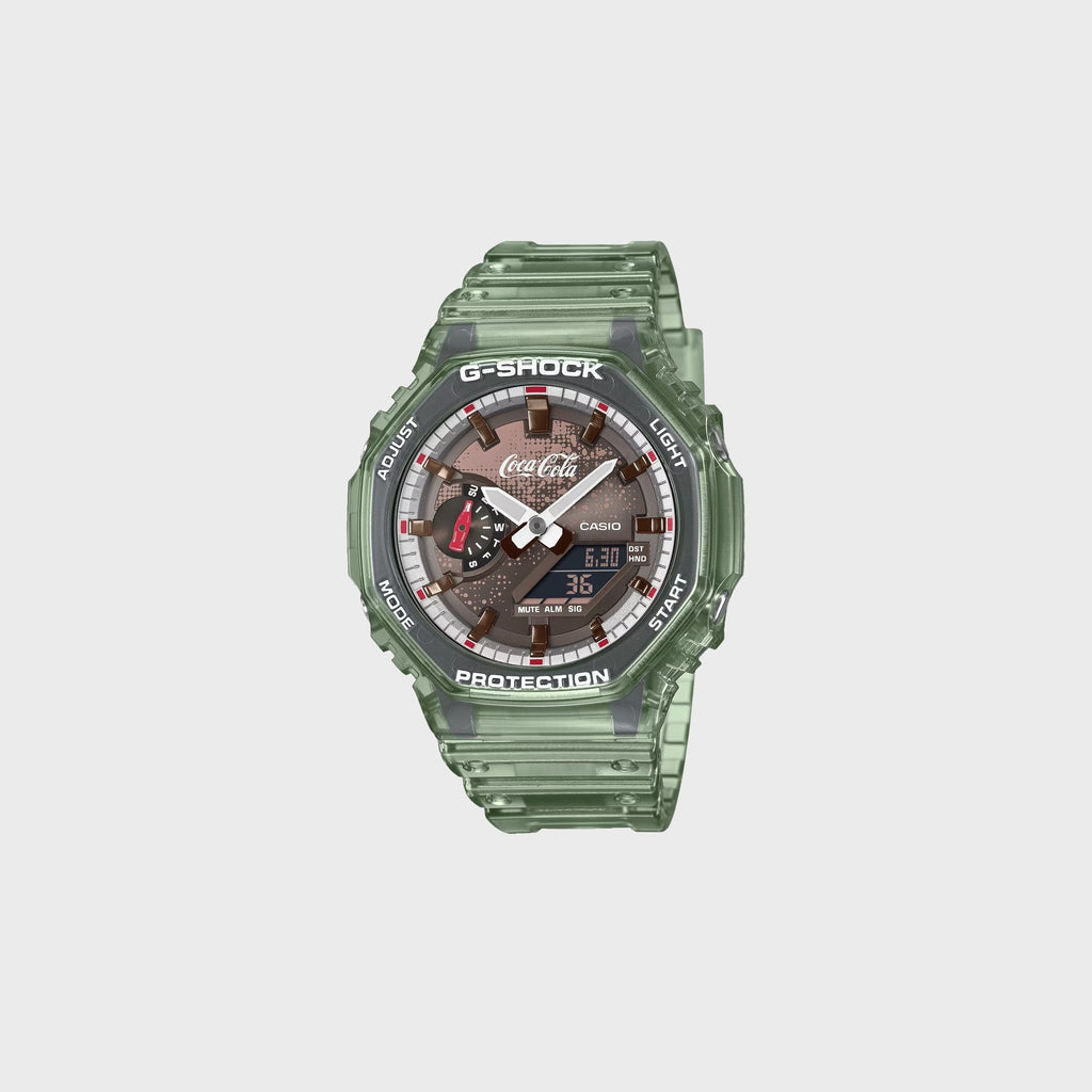 G-SHOCK x Coca-Cola Analog Digital GA-2100CC-3A - Green
