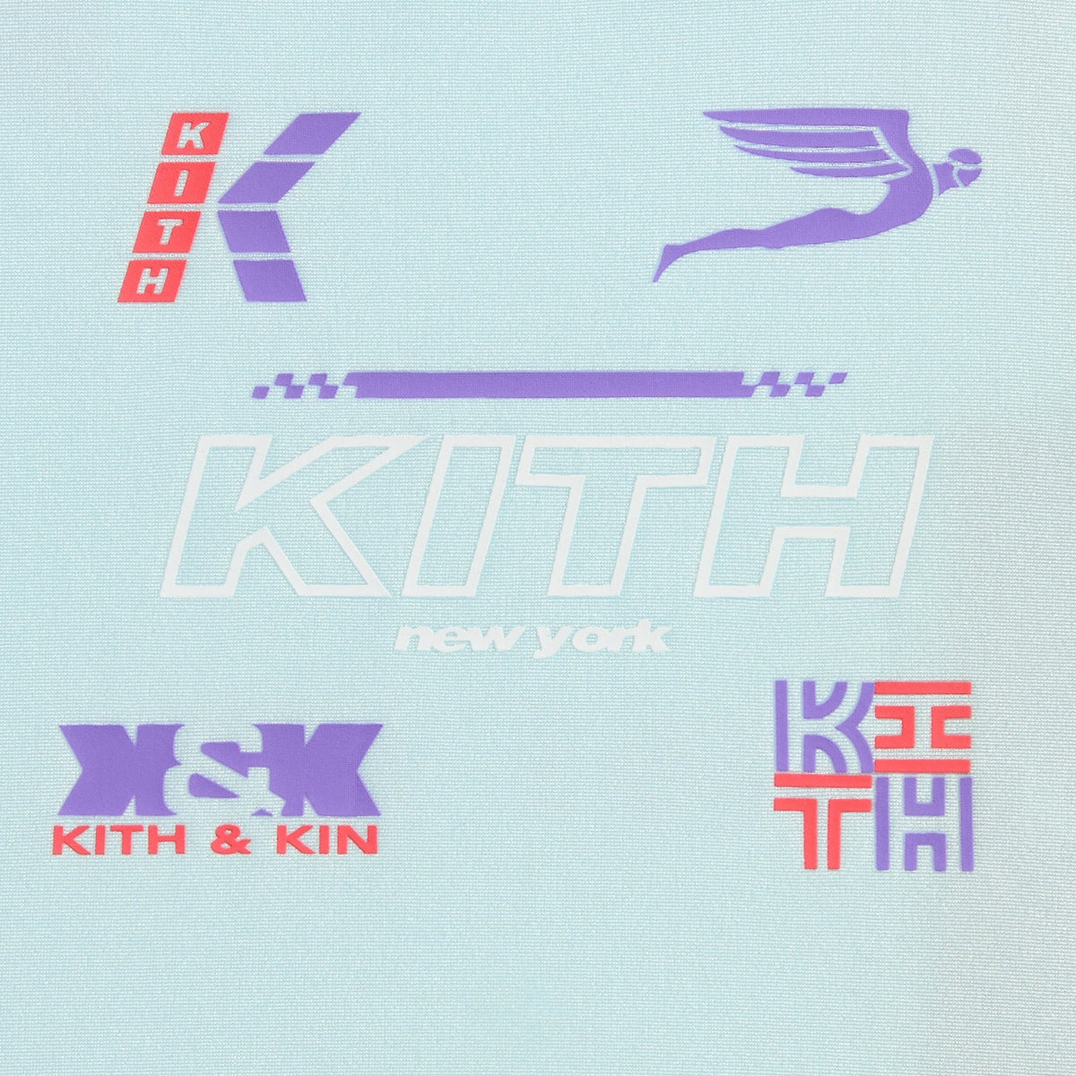 Kith Kids Active Mulberry Logo Tee - Surry