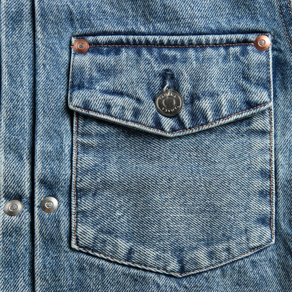 TANAKA Jean Jacket - Beach Blue
