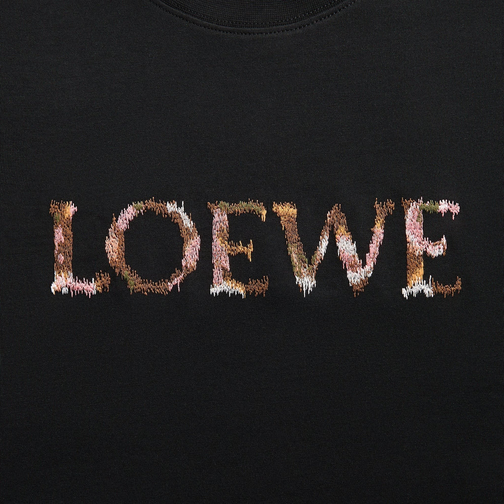Loewe Relaxed Fit Tee - Black