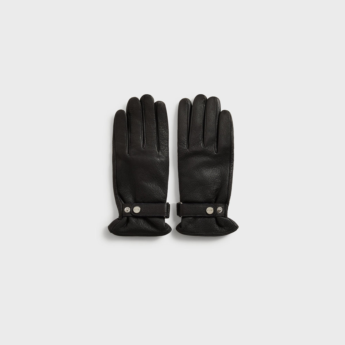 Kith Tumbled Leather Manhattan Gloves - Black