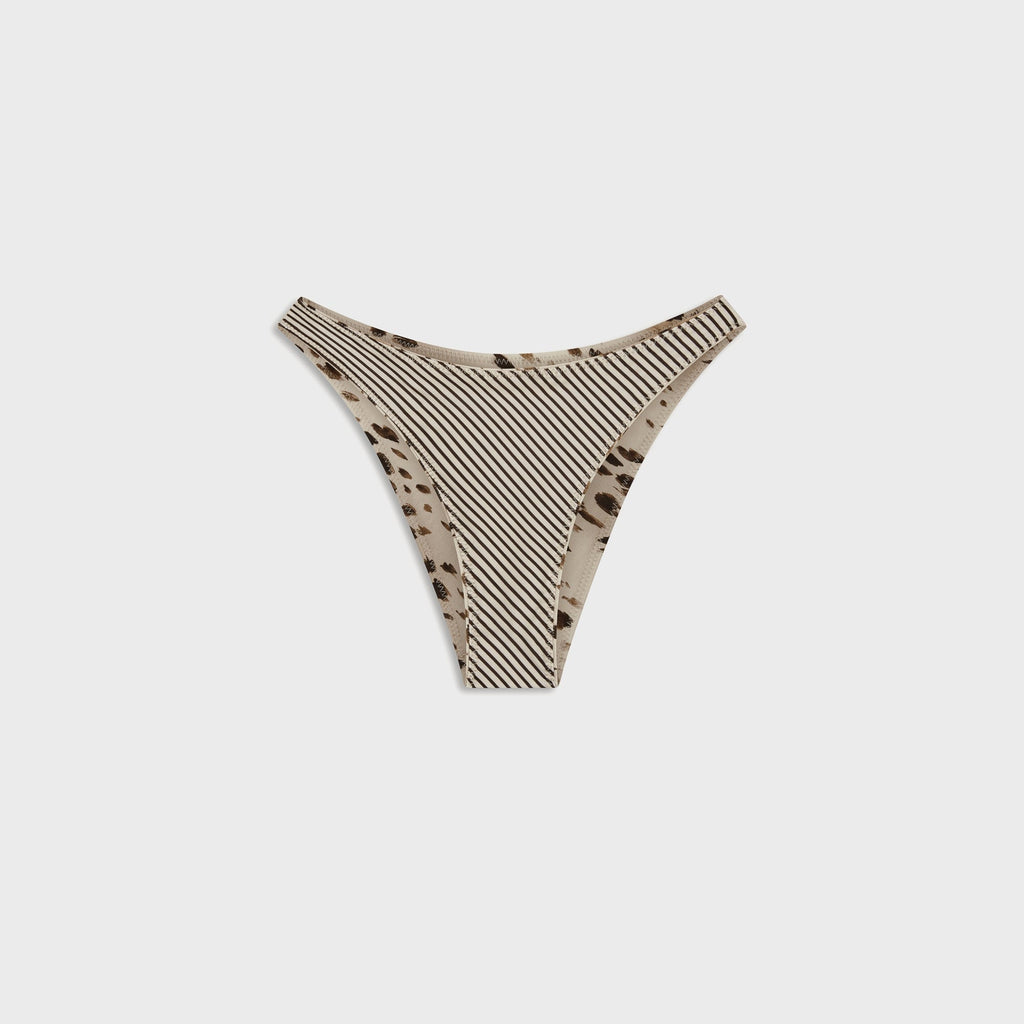Frankies Bikinis x Jennie Dove Reversible Bikini Bottom - Marrakesh