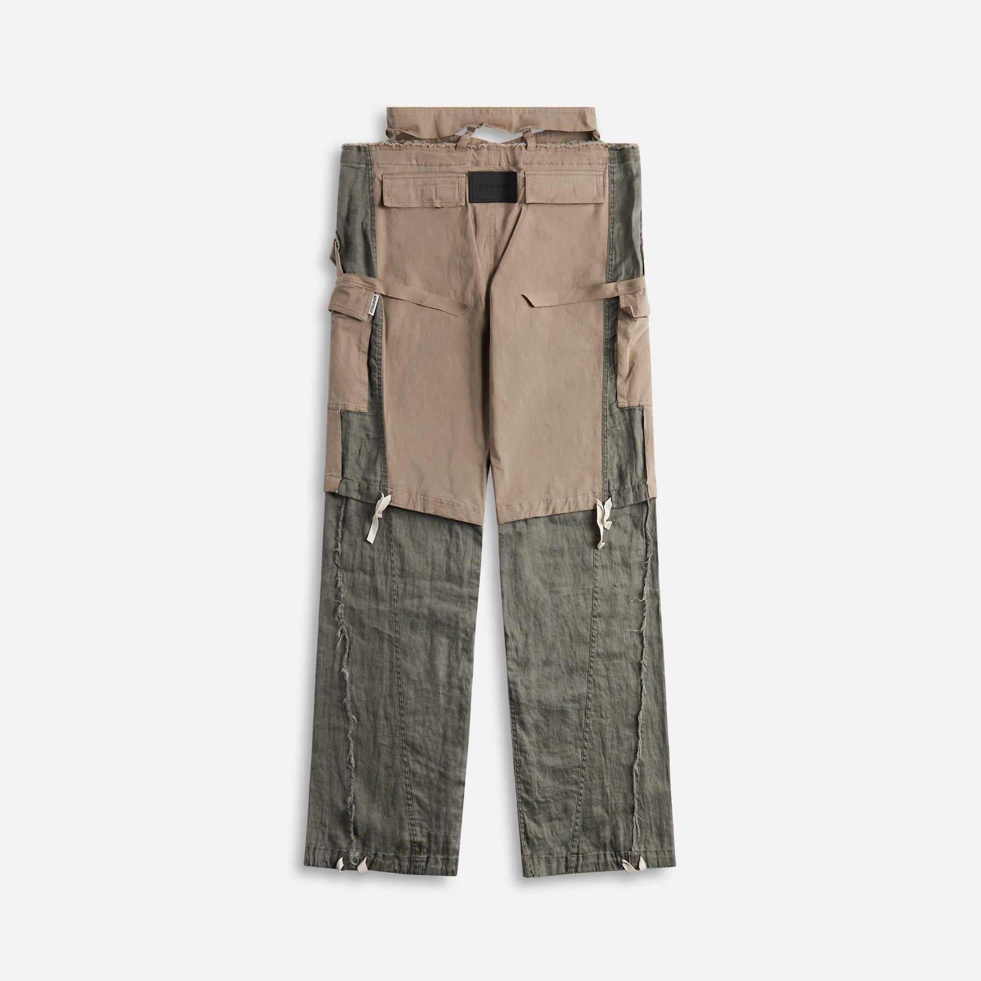 Ottolinger Baggy Cargo Pants - Olive Grey