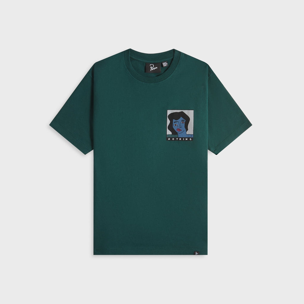 by Parra Nothing Please Tee - Pine Green